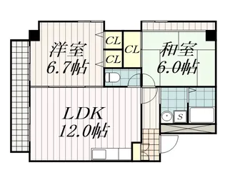 久和ビル2【2階】の間取り