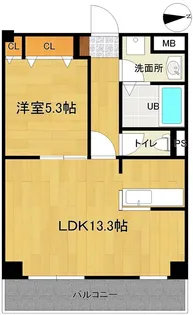 プラスOneマンション【2階】の間取り