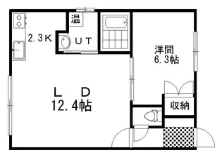 リレイション1 (緑ケ岡)【2階】の間取り