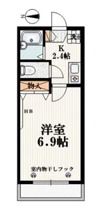 ボヌール【2階】の間取り