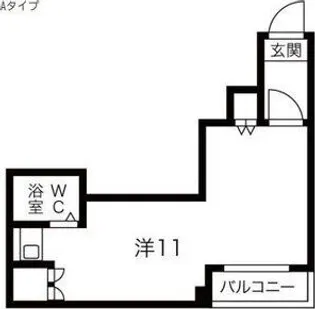 ヒューマンビレッジ【7階】の間取り