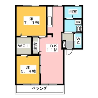 LIEN【1階】の間取り