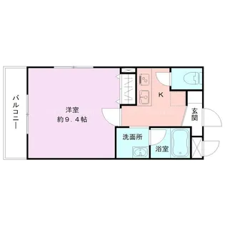 プレイス白山【1階】の間取り