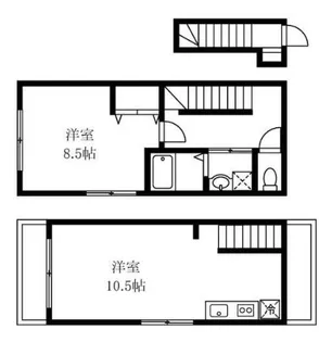 セレ初台【3階】の間取り