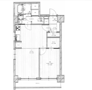 中銀第2音羽マンシオン【6階】の間取り