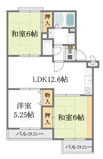 アーバンヒル【2階】の間取り