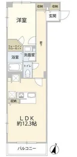 田園調布マンション(0005821)【3階】の間取り