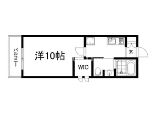 パラディーゾII【1階】の間取り