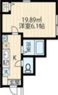 読売ランド前新築アパート【1階】の間取り