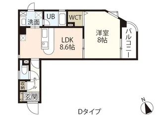 Shetland CourtII【7階】の間取り