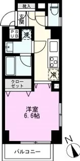 アクアコート【7階】の間取り