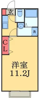 セレ西都賀【2階】の間取り