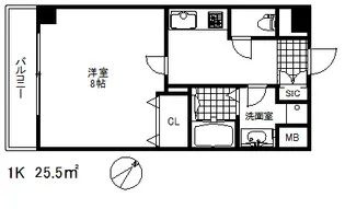 リアライズ神戸ウエスト【4階】の間取り
