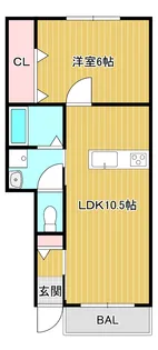 サニースクエア宝田【1階】の間取り