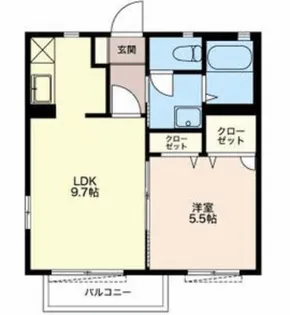 マナティー【1階】の間取り
