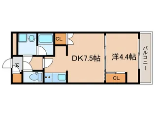 アクシオン永福町【2階】の間取り