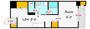 ASレジデンス厚生町【3階】の間取り