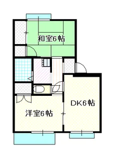 アーバンライフI【1階】の間取り