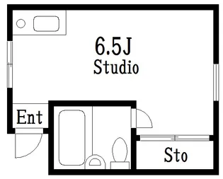 トキワコーポ【2階】の間取り