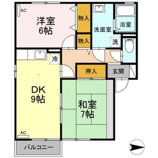 PAL SAKURANO【2階】の間取り