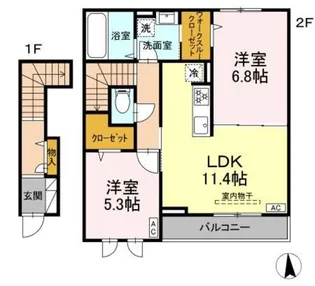 Studie【2階】の間取り