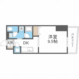 レフィーナ円山【9階】の間取り