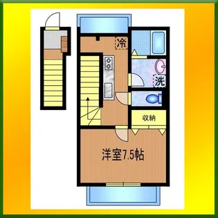 コバルト・コート【1階】の間取り