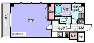 エクセレントショア【1階】の間取り