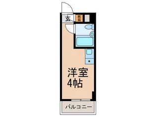 トップルーム道玄坂【2階】の間取り