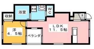 Ciel three【1階】の間取り