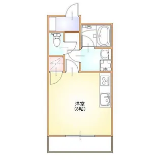 小野第一マンション【1階】の間取り