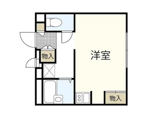 レオパレスジュネスEBA【2階】の間取り