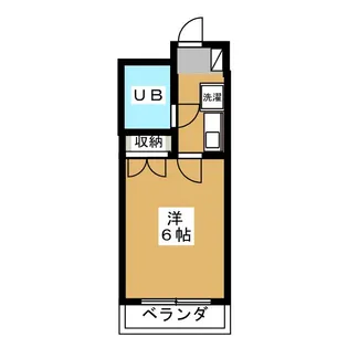 西山マンション【2階】の間取り
