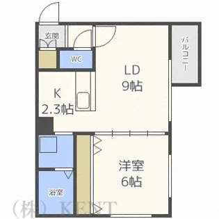 アストリア宮の森【3階】の間取り