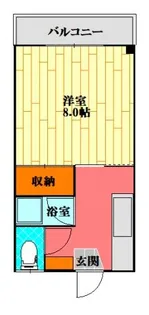 ジョイセブン【2階】の間取り