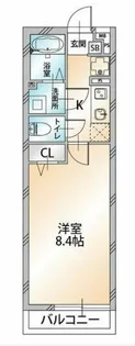 ハビテ花小金井II【3階】の間取り