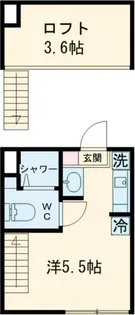 ハーモニーテラス新小岩IV【1階】の間取り