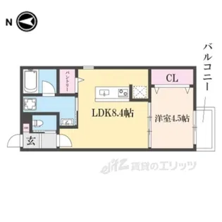 メゾン・ド・メグ湖南【3階】の間取り