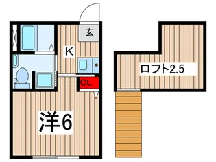 グランアッシュ【1階】の間取り