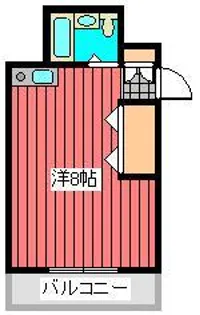 亀田ビル【2階】の間取り