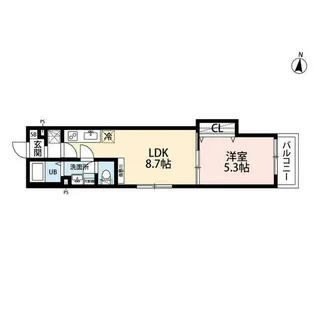 Soleil Oct【3階】の間取り
