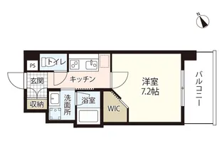 コンフォート楠木【6階】の間取り