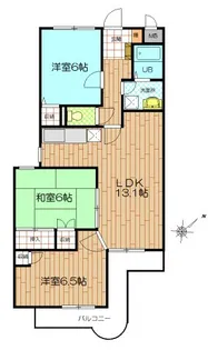 スピティ葛梅【3階】の間取り