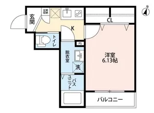 Ciel Argent【2階】の間取り
