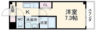AILE石橋【3階】の間取り