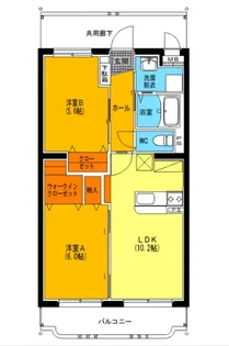 ユーミーSAKAE【1階】の間取り