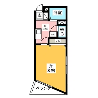 SHALLOW【5階】の間取り