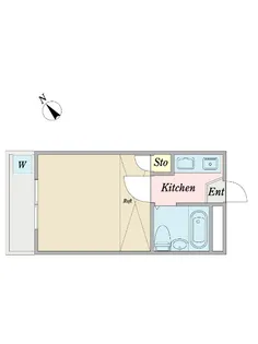 クレスト平和台【2階】の間取り