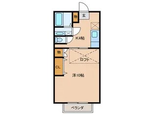 アーバンハウスI【2階】の間取り