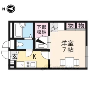 レオパレスシプレ2【2階】の間取り